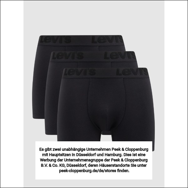 Levi's® Herren Levi's Pants-Trunks Schwarz Gr. Klein