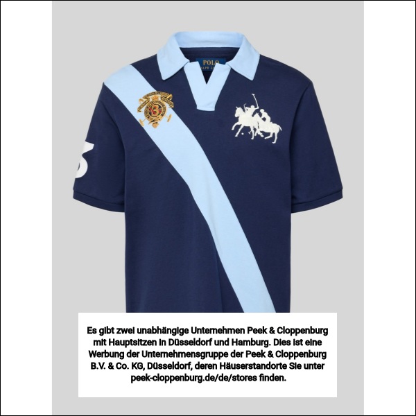 Polo Ralph Lauren Herren Marine Regular Fit Poloshirt Aus Reiner Baumwolle