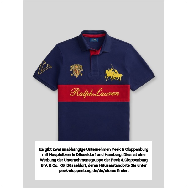 Polo Ralph Lauren Herren Marine Regular Fit Poloshirt Aus Reiner Baumwolle