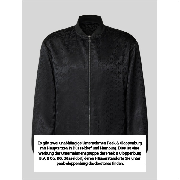Armani Exchange Marine Blouson Mit Zweiwege-Reißverschluss