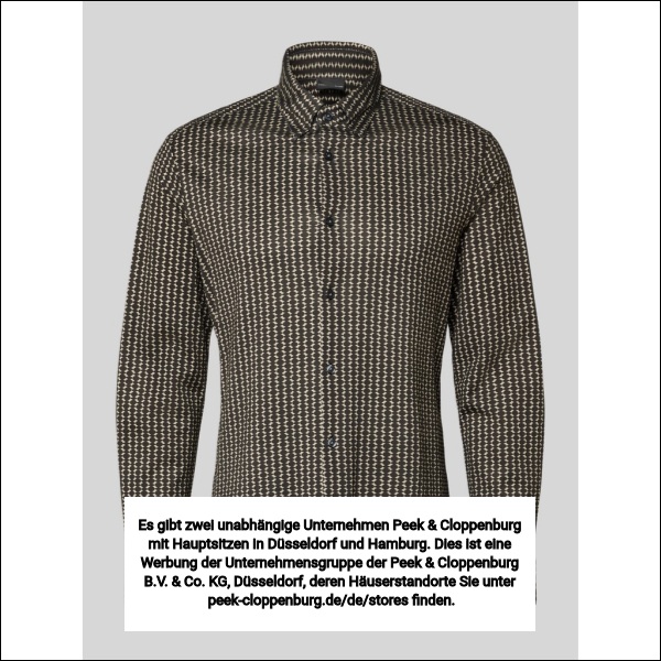Emporio Armani Herren Freizeithemden Braun Gr. Groß