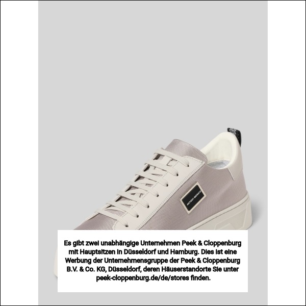 Antony Morato Herren Sneaker Low Grau Gr. 45 