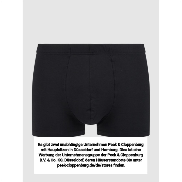 Hanro Herren Pants-Trunks Schwarz Gr. Groß